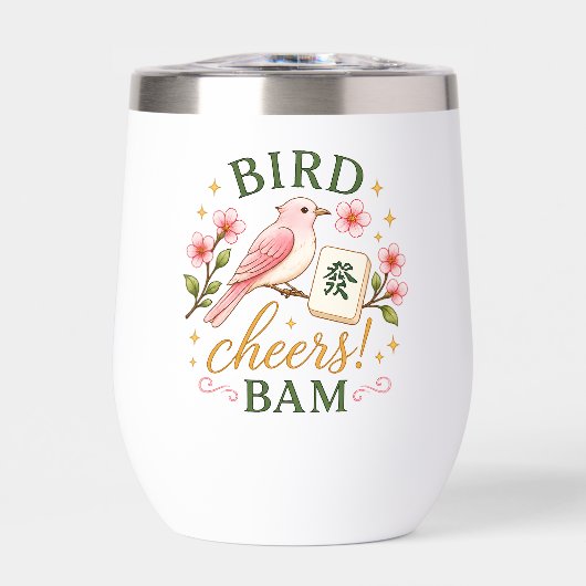Bird Bam Mahjong Floral Elegant (正面)