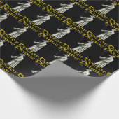 Bird Beak Costumeヨーロッパのペストの博士 ラッピングペーパー (角)