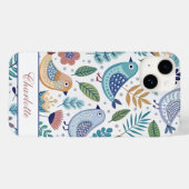 Bird Botanical Perzonalized Case-Mate iPhoneケース (裏面 (横))