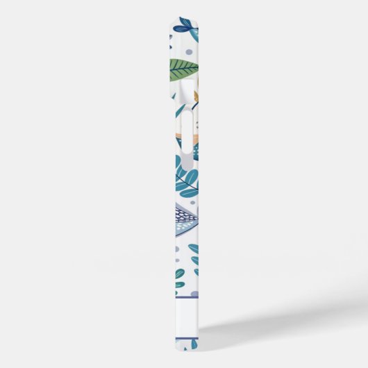 Bird Botanical Perzonalized Case-Mate iPhoneケース (裏面 / 左)