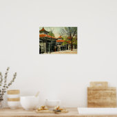 Bird Cages at Zoo, Cincinnati, OHヴィンテージ ポスター (キッチン)