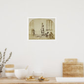 Bird-Catchers, Low Caste Hindus in Delhi, 19cen ポスター (キッチン)