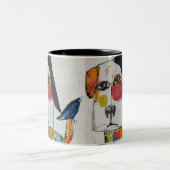 Bird Dog 11oz Mug ツートーンマグカップ (中央)