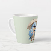 Bird Father Latte Mug カフェラテマグ (左アングル)