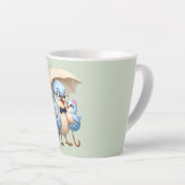 Bird Father Latte Mug カフェラテマグ (右アングル)