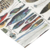 Bird Feather Wildlife Antique Feathers Art Nouveau テーブルクロス (アングル)