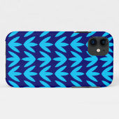 Bird Feet - Sky Blue and Navy.pdf Case-Mate iPhoneケース (裏面(横))