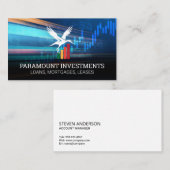 Bird Financialロゴ | グラフグラフ 名刺 (正面/裏面)