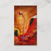 Bird - Flamingo - Flamengo Dancer 名刺 (裏面)