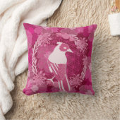 Bird flower of life クッション (ブランケット)