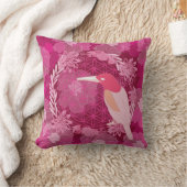 Bird flower of life クッション (ブランケット)