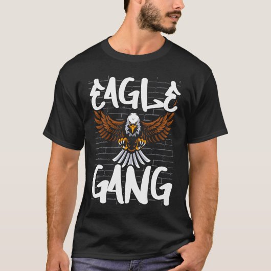 Bird  Flying Animal Ornithology Eagle Gang Tシャツ (正面)