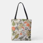 Bird Fruit Garden:シームレス トートバッグ (裏面)