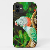 Bird green_iphone Case-Mate iPhoneケース (裏面)