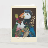 Bird group birthday from all of us card カード (正面)