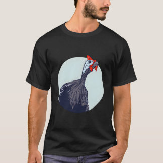 Bird Guinea Fowl Tシャツ