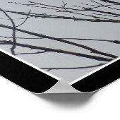 Bird in a Bare Tree Poster ポスター (角)