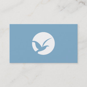 BIRD IN CIRCLEロゴ(青)名刺 名刺