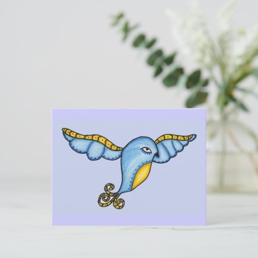 Bird In Flightはがき ポストカード (スタンド正面)
