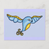 Bird In Flightはがき ポストカード (正面)