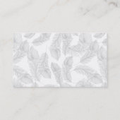 Bird in Flightロゴ(Lt Blue/Gray)名刺 名刺 (裏面)