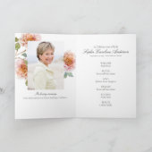 Bird in Flowers Celebration of Life Program プログラム (内部)