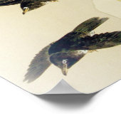 Bird in Snow Scene渡辺聖亭 ポスター (角)