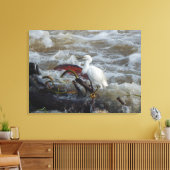 BIRD IN THE WILD #1 ON CANVAS 20 "x 16" キャンバスプリント (インサイチュ (リビング))