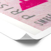 Bird in Tree - Matchbox Print - Czech Wall Art ポスター (角)