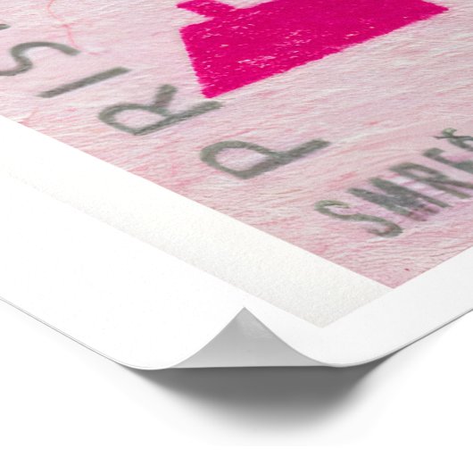 Bird in Tree - Matchbox Print - Czech Wall Art ポスター (角)