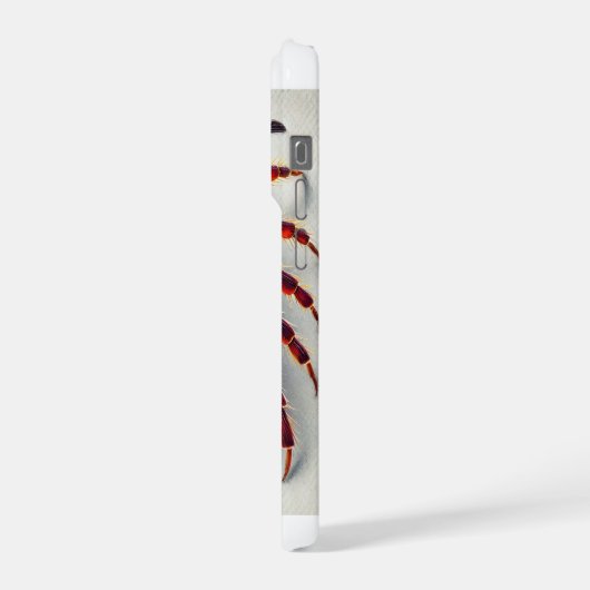 Bird Lice 070824IREF238 - Watercolor iPhoneケース (左側面)