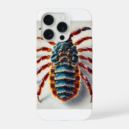 Bird Lice 070824IREF238 - Watercolor iPhoneケース (裏面)