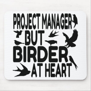 Bird Loverプロジェクトマネージャ マウスパッド