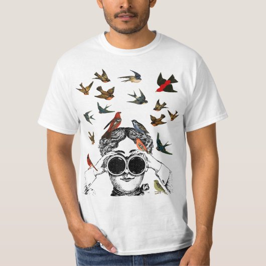 Bird lover  tシャツ (正面)