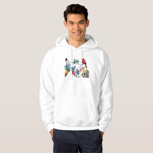 Bird Lovers Hoodie パーカ (正面フル)