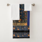 Bird Morris Flowerアールヌーボーの女性Bathタオルセット バスタオルセット (インサイチュ)