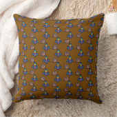 Bird & Mouse Throw Pillow クッション (ブランケット)