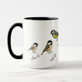Bird Mug – Garden Birds Watercolour Coffee Cup マグカップ