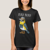 Bird Nerd Funny Bird Watching Birding Bird Lover W Tシャツ (正面)
