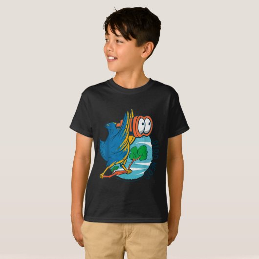 Bird Nerd Funny Bird Watching Birds Lover Ornithol Tシャツ (正面フル)