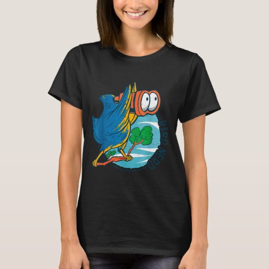 Bird Nerd Funny Bird Watching Birds Lover Ornithol Tシャツ (正面)