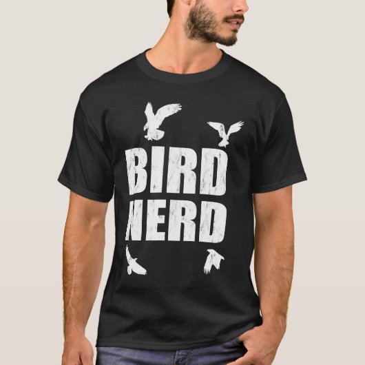 Bird Nerd Ornithologist Bird Customer Tシャツ (正面)