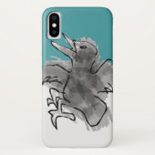bird of hope_crow2 Case-Mate iPhoneケース (裏面)