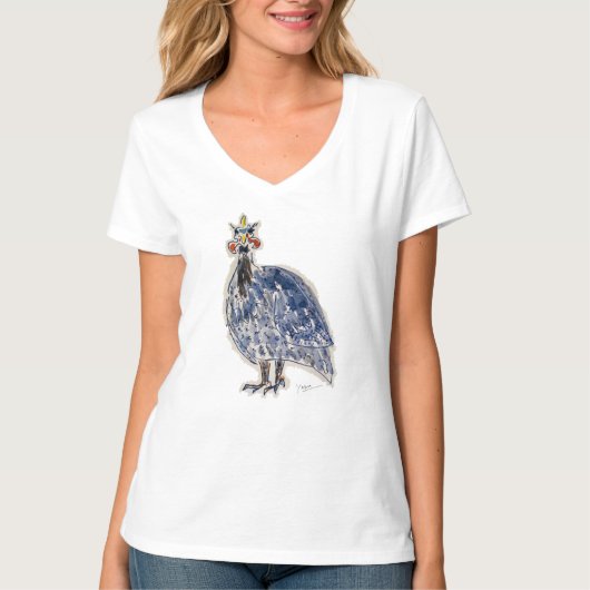bird of hope/guineafoul3 tシャツ (正面)