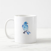 bird of hope_mountain bluebird コーヒーマグカップ (左)