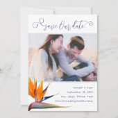 Bird of Paradiseの日救付発表 招待状 (正面)