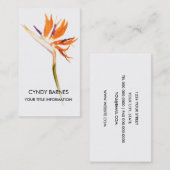 Bird of Paradise名刺 名刺 (正面/裏面)