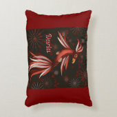 Bird of Paradise アクセントクッション (正面(垂直))