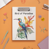 Bird of Paradise、カラフル幻想鳥'n flower クリップボード