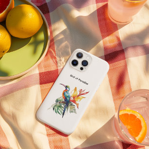 Bird of Paradise、カラフル幻想鳥'n flower iPhone 11 Proケース